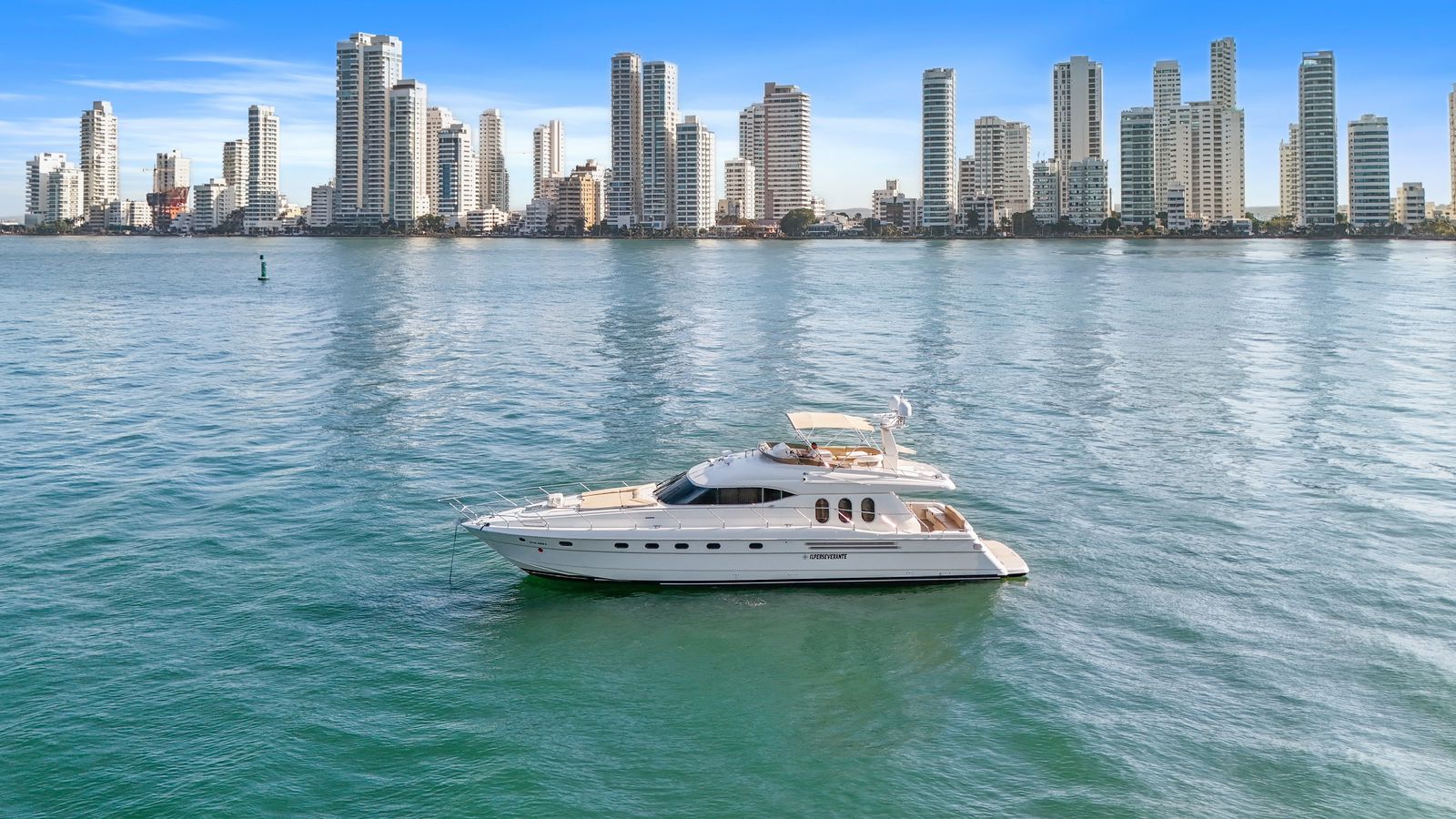 Il Perseverante 70FT Luxury Yacht Charter Cartagena