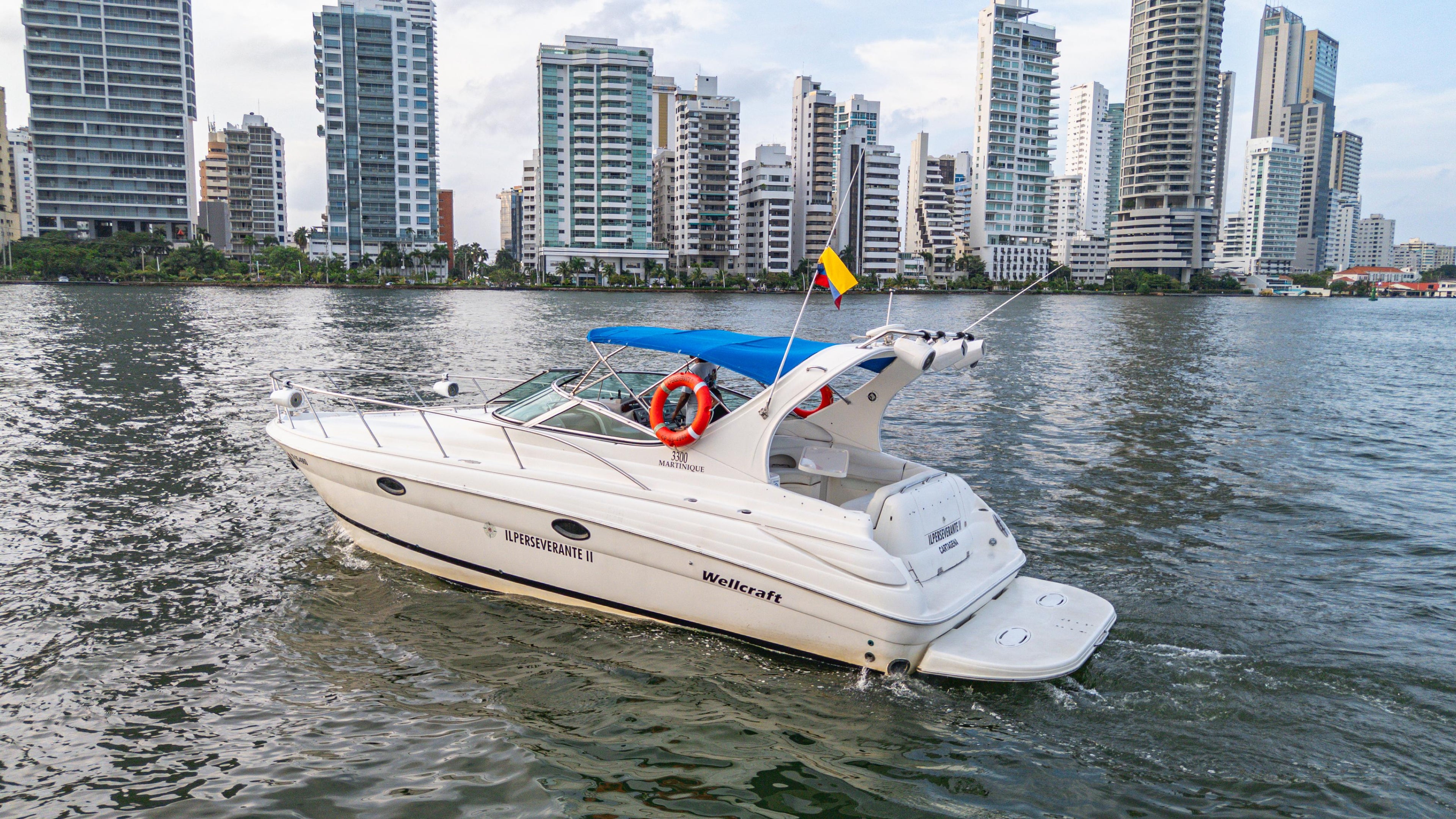 Il Perseverante II 33FT Private Yacht Charter Cartagena