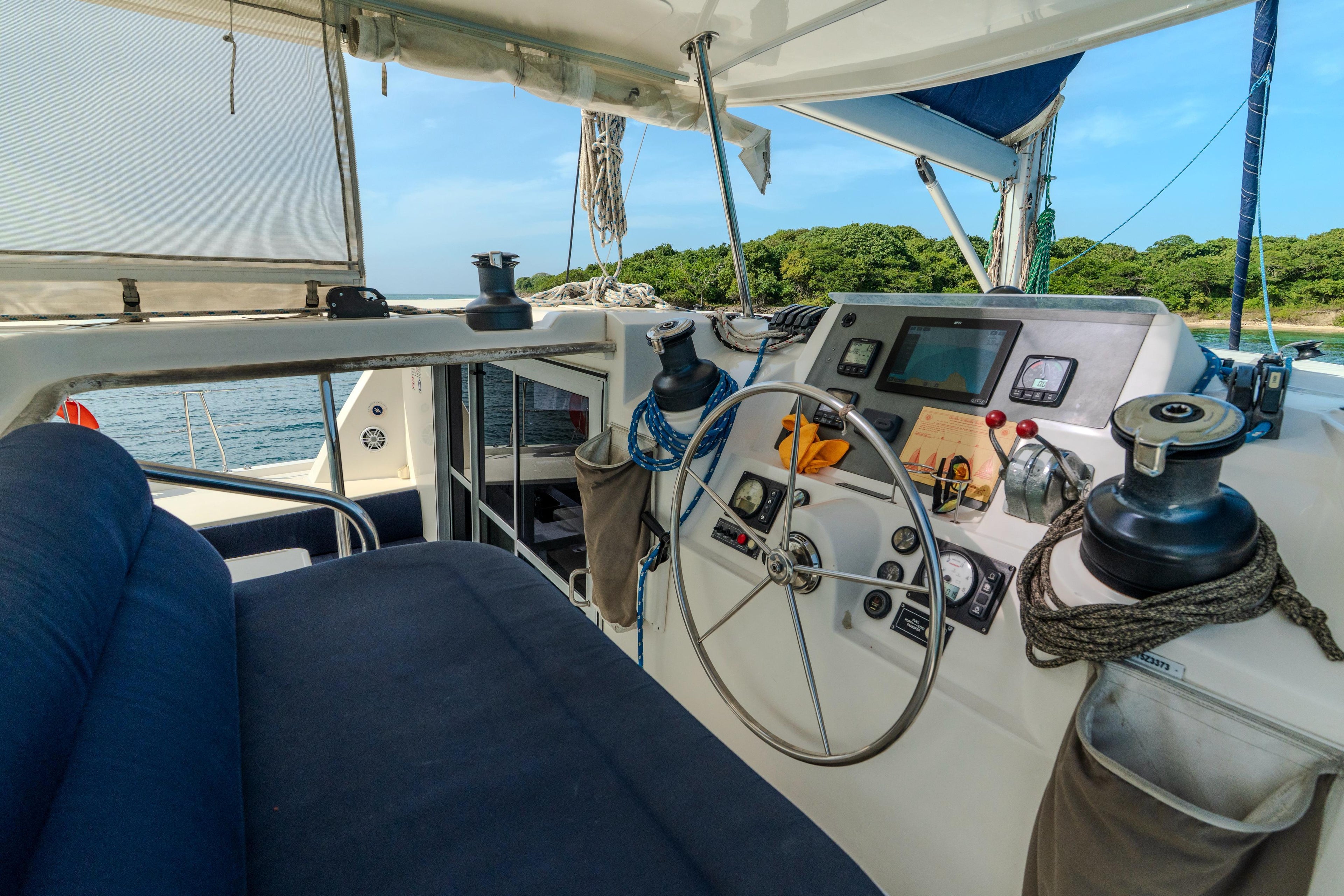 Avalon One 48' Luxury Catamaran – Private Rosario Islands & Cholón Charter