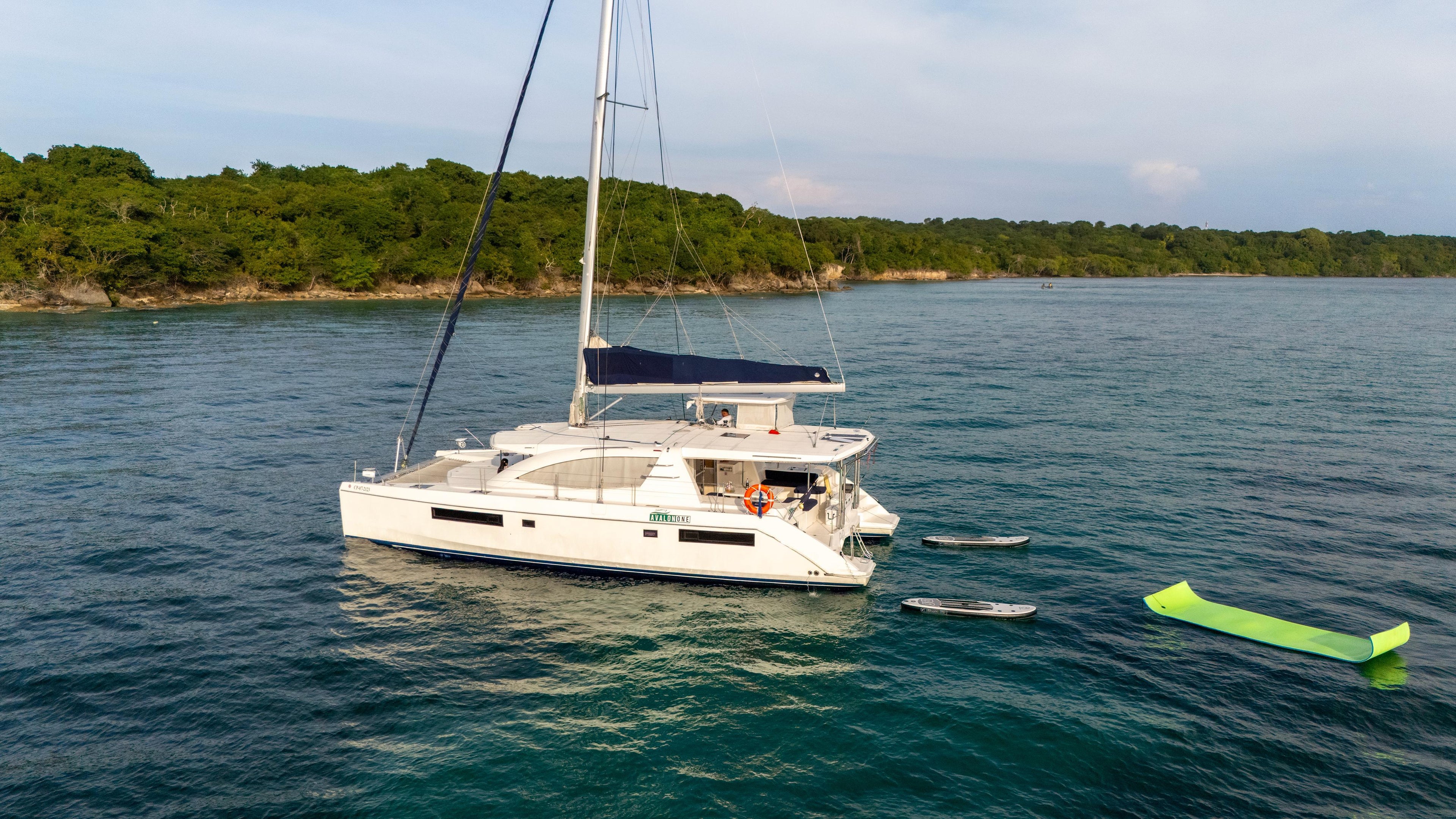 Avalon One 48' Luxury Catamaran – Private Rosario Islands & Cholón Charter