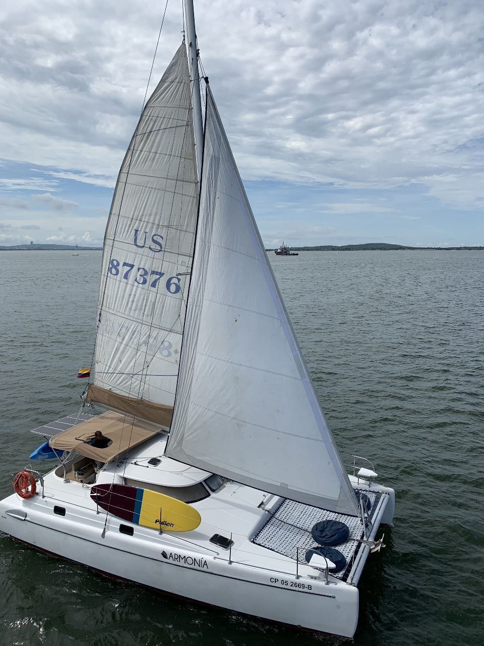 Armonía Luxury Sailing Catamaran 36’ | Private Catamaran Cartagena - Cartagena Day Tours