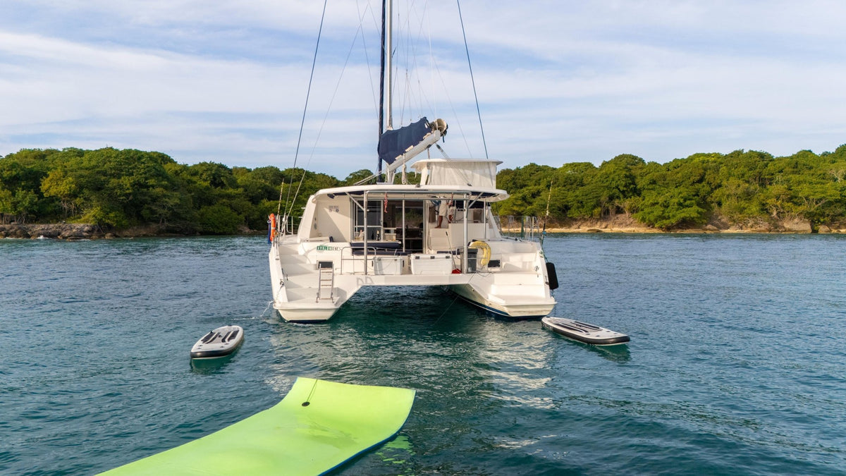 Avalon One 48' Luxury Catamaran – Private Rosario Islands & Cholón Charter - Cartagena Day Tours