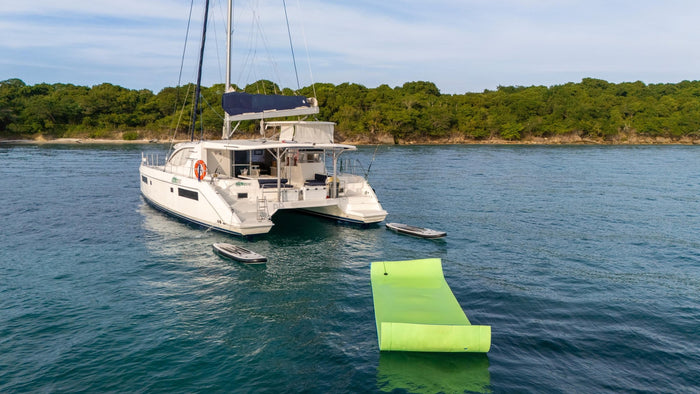Avalon One 48' Luxury Catamaran – Private Rosario Islands & Cholón Charter - Cartagena Day Tours