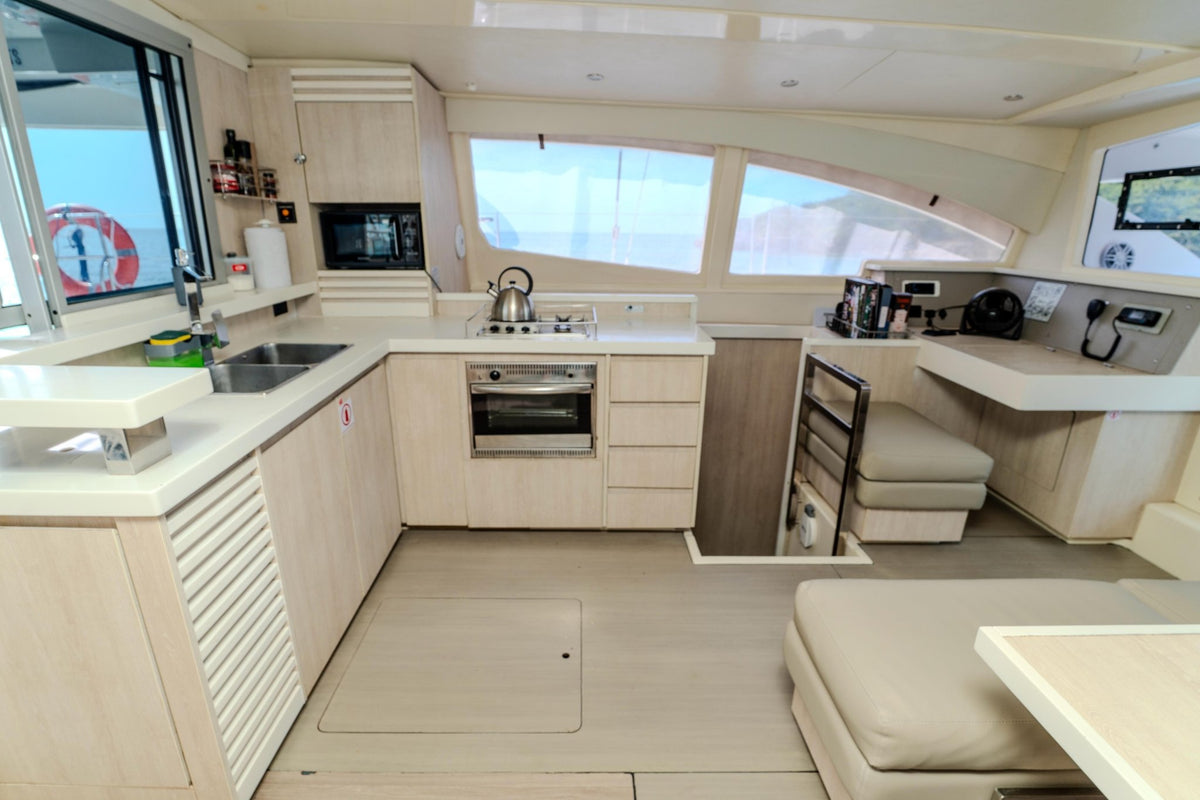 Avalon One 48' Luxury Catamaran – Private Rosario Islands & Cholón Charter - Cartagena Day Tours