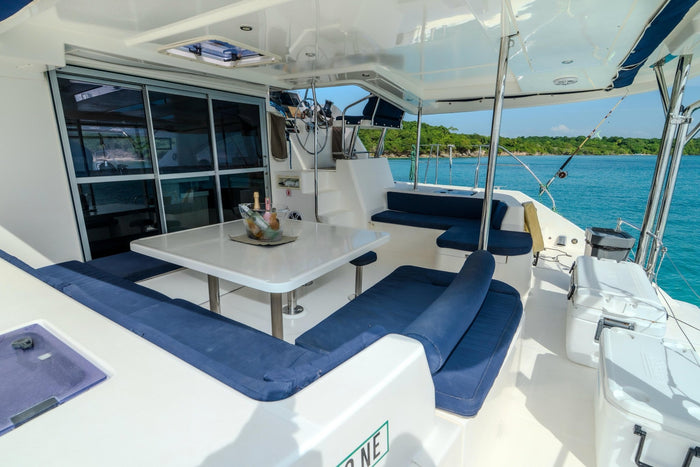 Avalon One 48' Luxury Catamaran – Private Rosario Islands & Cholón Charter - Cartagena Day Tours