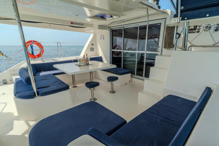 Avalon One 48' Luxury Catamaran – Private Rosario Islands & Cholón Charter - Cartagena Day Tours