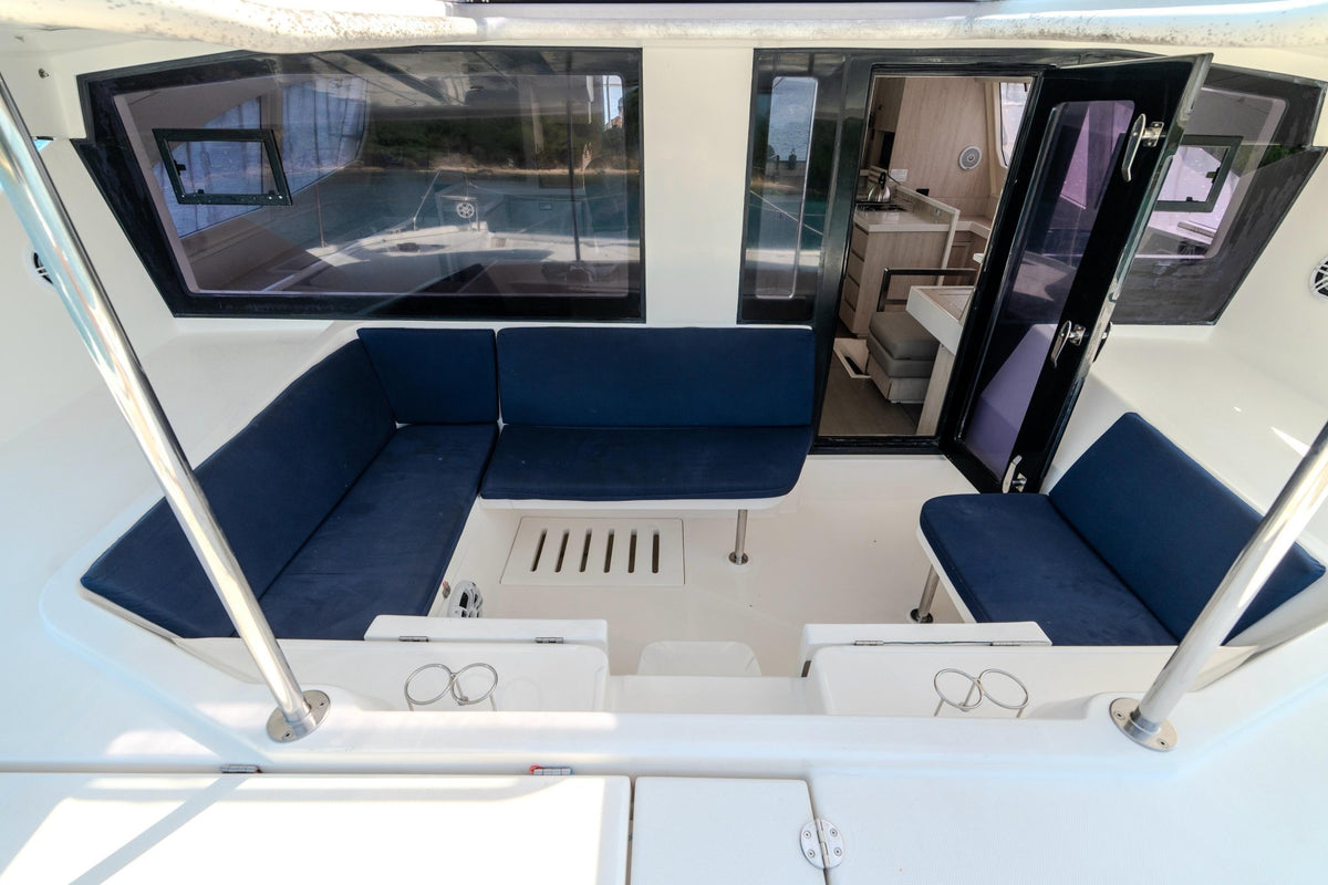 Avalon One 48' Luxury Catamaran – Private Rosario Islands & Cholón Charter - Cartagena Day Tours