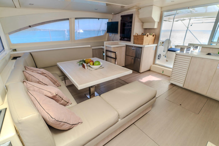 Avalon One 48' Luxury Catamaran – Private Rosario Islands & Cholón Charter - Cartagena Day Tours
