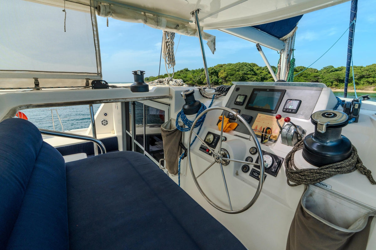 Avalon One 48' Luxury Catamaran – Private Rosario Islands & Cholón Charter - Cartagena Day Tours