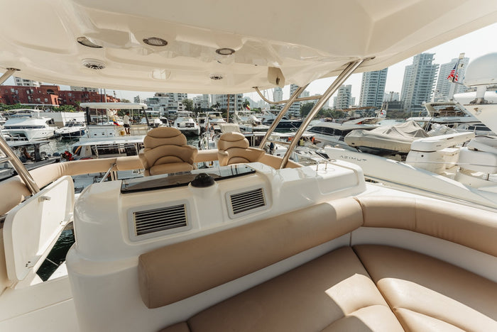 Blue Land · Sea Ray 58ft Yacht Charter in Cartagena - Cartagena Day Tours
