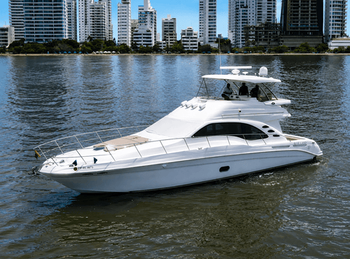 Blue Land · Sea Ray 58ft Yacht Charter in Cartagena - Cartagena Day Tours