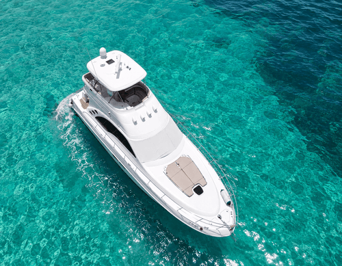 Blue Land · Sea Ray 58ft Yacht Charter in Cartagena - Cartagena Day Tours