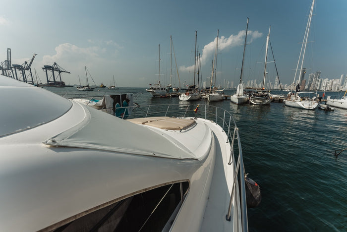 Blue Land · Sea Ray 58ft Yacht Charter in Cartagena - Cartagena Day Tours