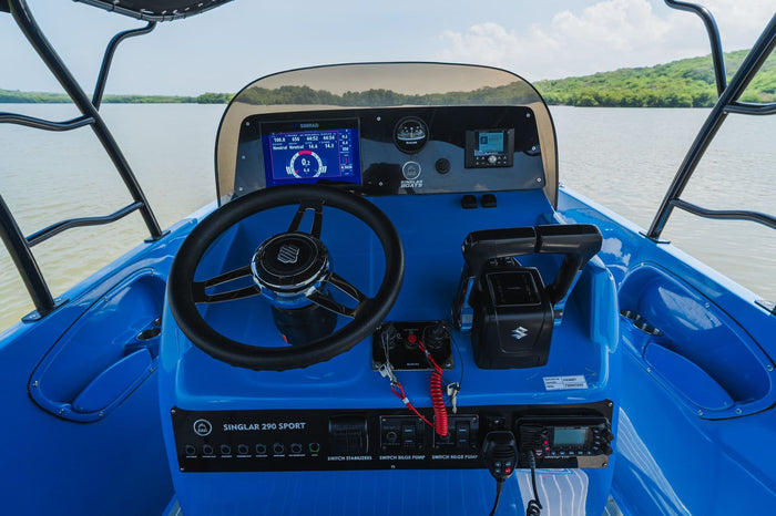 Blue Wave 29' Center Console Boat Rental | Private Rosario Islands Charter - Cartagena Day Tours