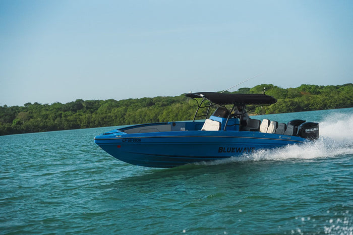 Blue Wave 29' Center Console Boat Rental | Private Rosario Islands Charter - Cartagena Day Tours