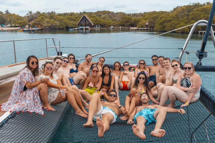Bonavida Luxury Catamaran — Rosario Islands Day Cruise - Cartagena Day Tours