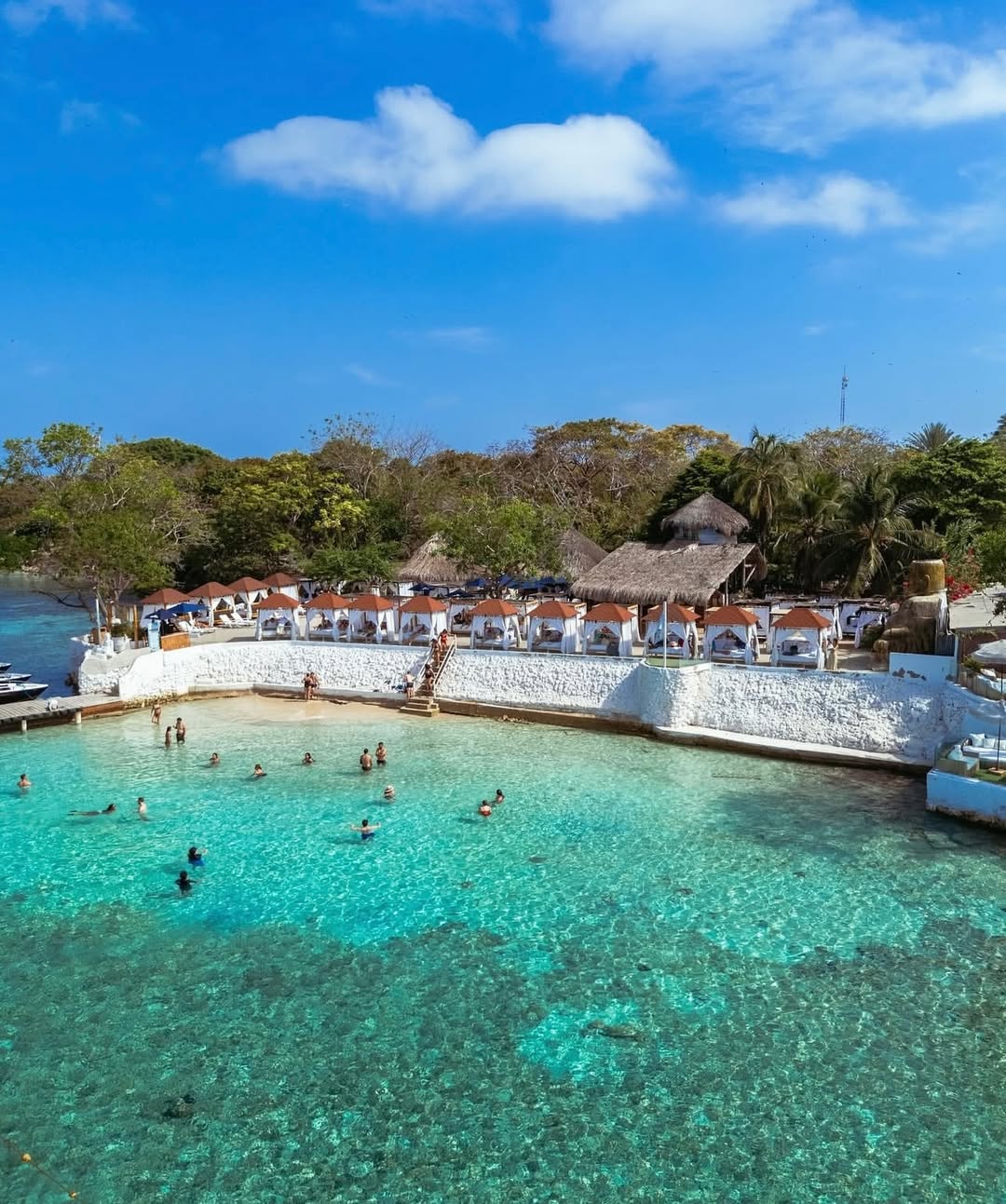 Bora Bora Beach Club – Rosario Islands Day Trip from Cartagena - Cartagena Day Tours