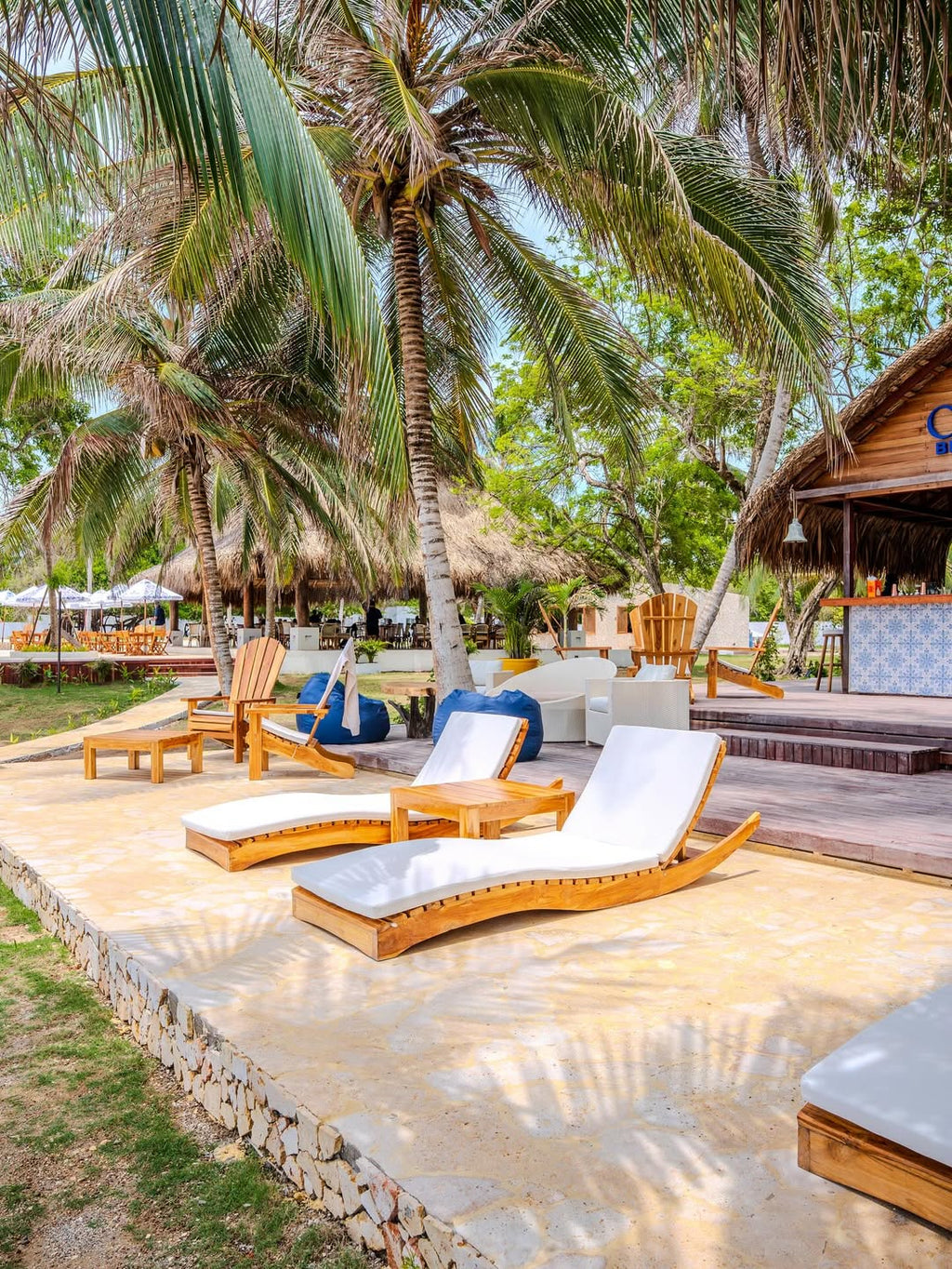 Capri Beach Club – Luxury Day Pass, Rosario Islands Cartagena - Cartagena Day Tours