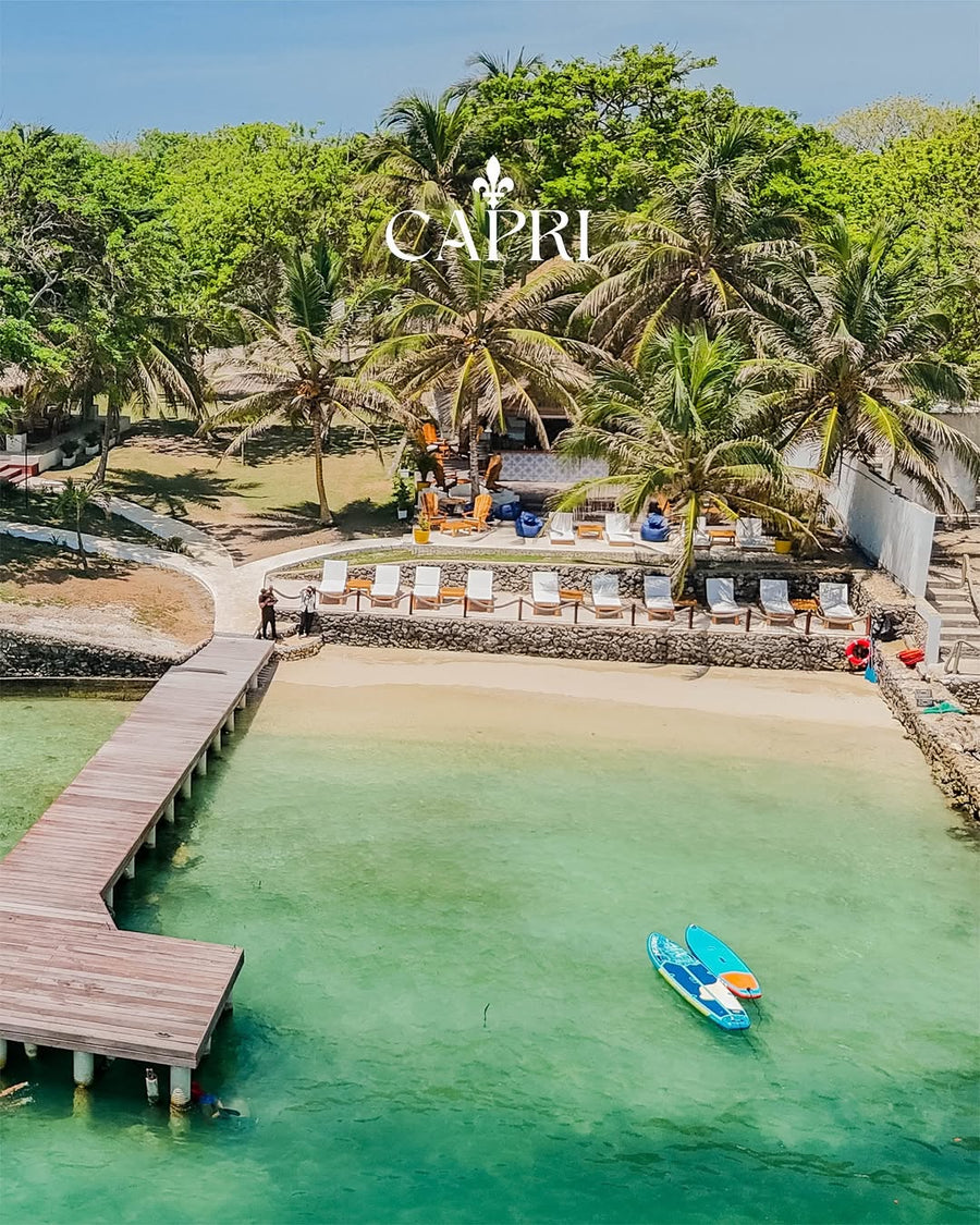 Capri Beach Club – Luxury Day Pass, Rosario Islands Cartagena - Cartagena Day Tours