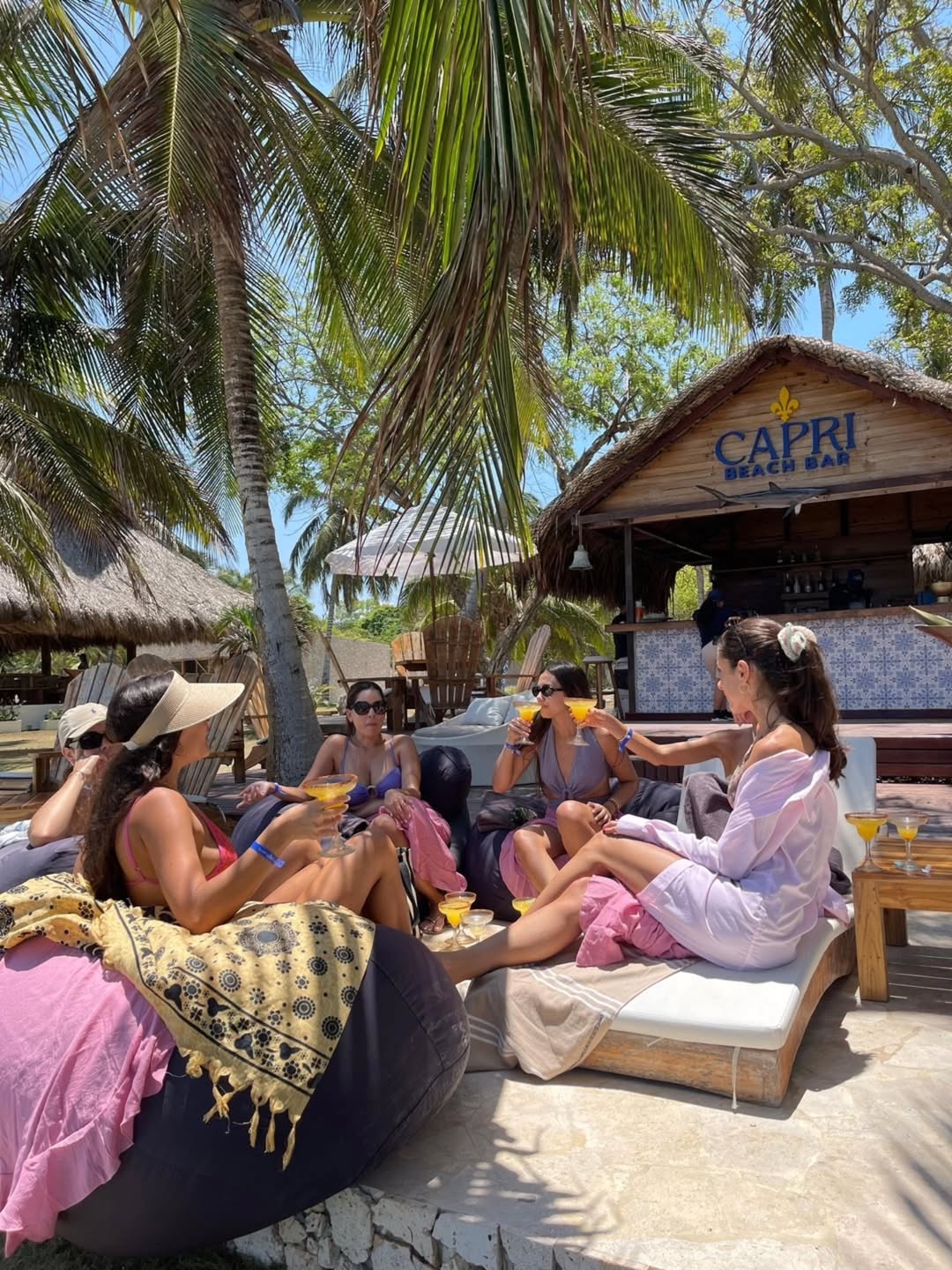 Capri Beach Club – Luxury Day Pass, Rosario Islands Cartagena - Cartagena Day Tours