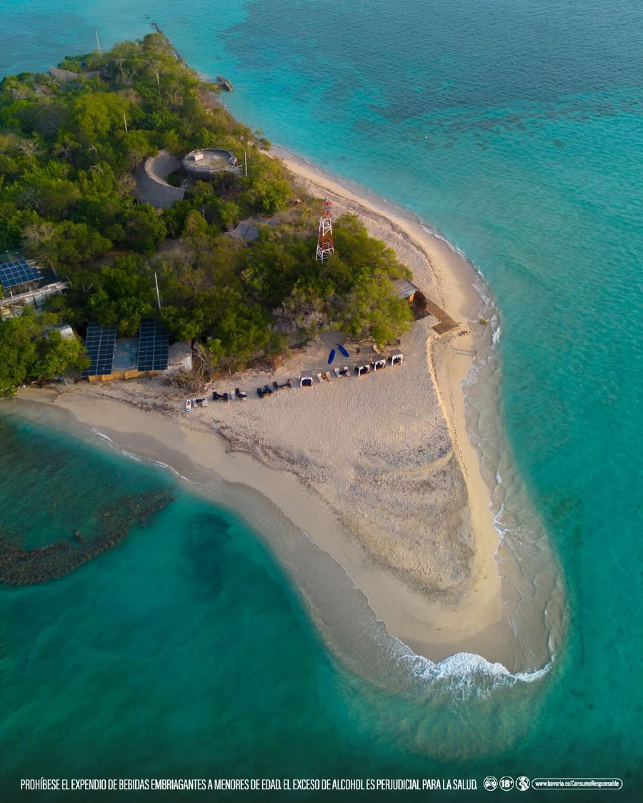 Corona Island – Rosario Islands Natural Luxury Day Pass - Cartagena Day Tours