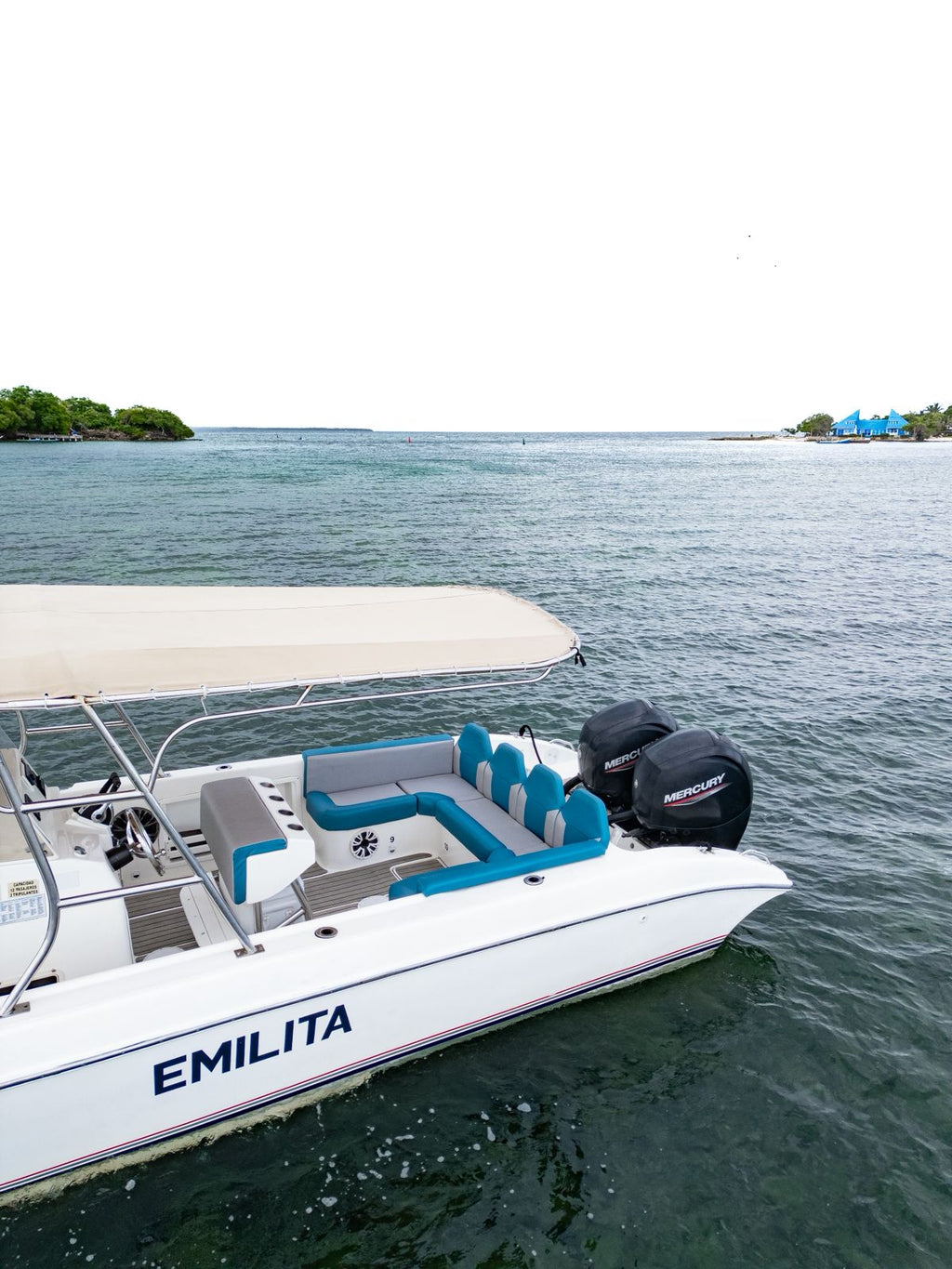 Emilita | Affordable Private Boat Rental Cartagena (Up to 10 Guests) - Cartagena Day Tours