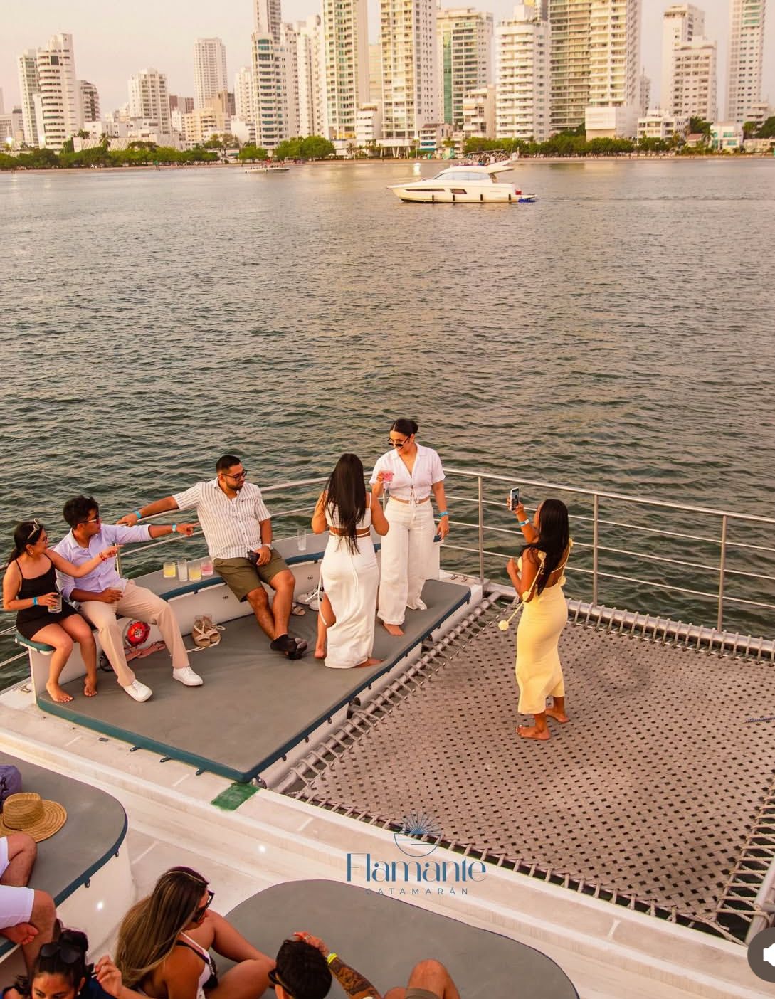 Flamante Catamaran Cartagena | Sunset Cruise & Caribbean Joy Party - Cartagena Day Tours