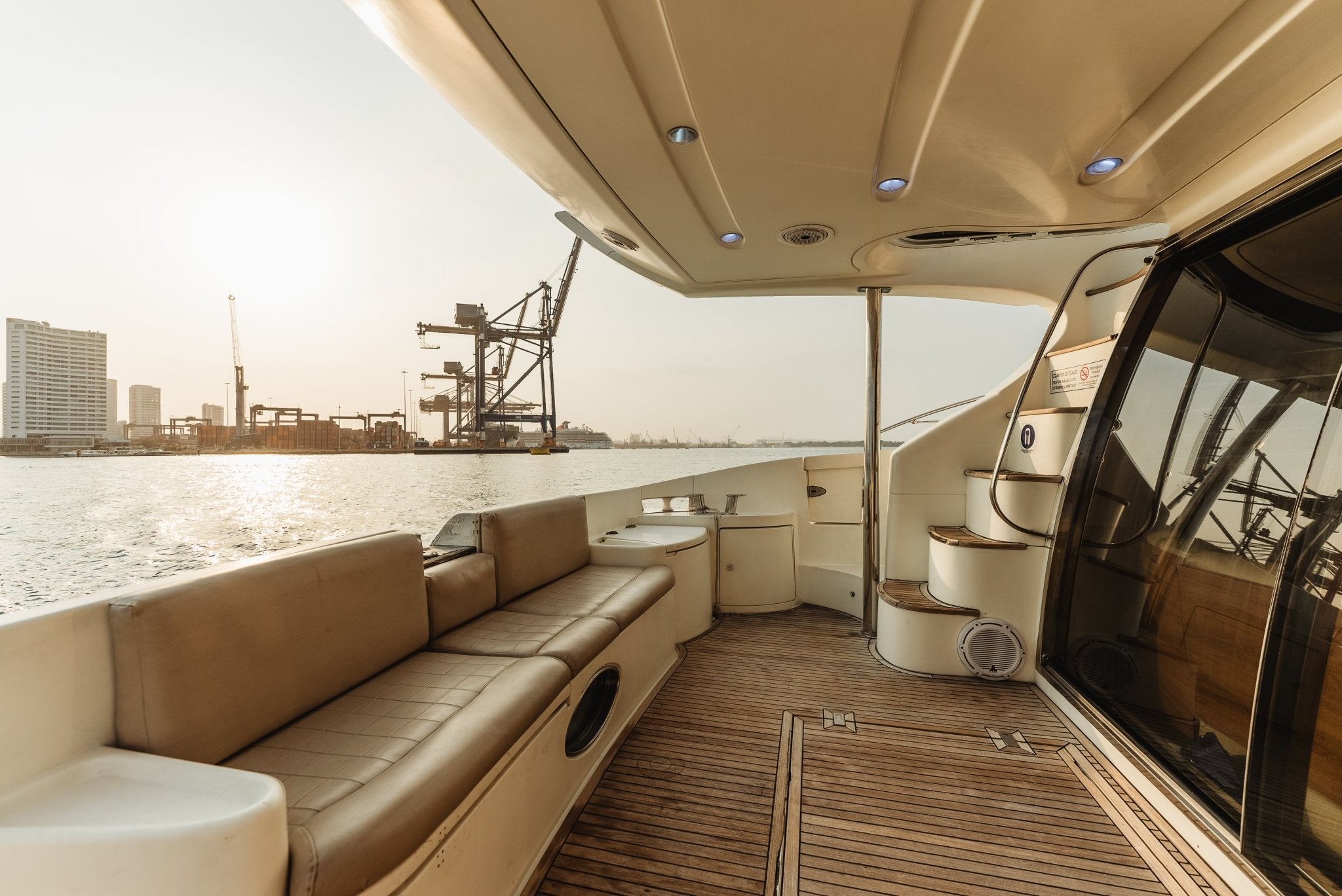 Free Land · Azimut 55 Ft Yacht Charter in Cartagena - Cartagena Day Tours