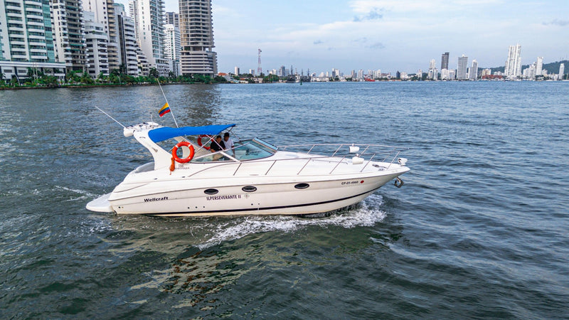 Il Perseverante II 33FT Private Yacht Charter Cartagena - Cartagena Day Tours
