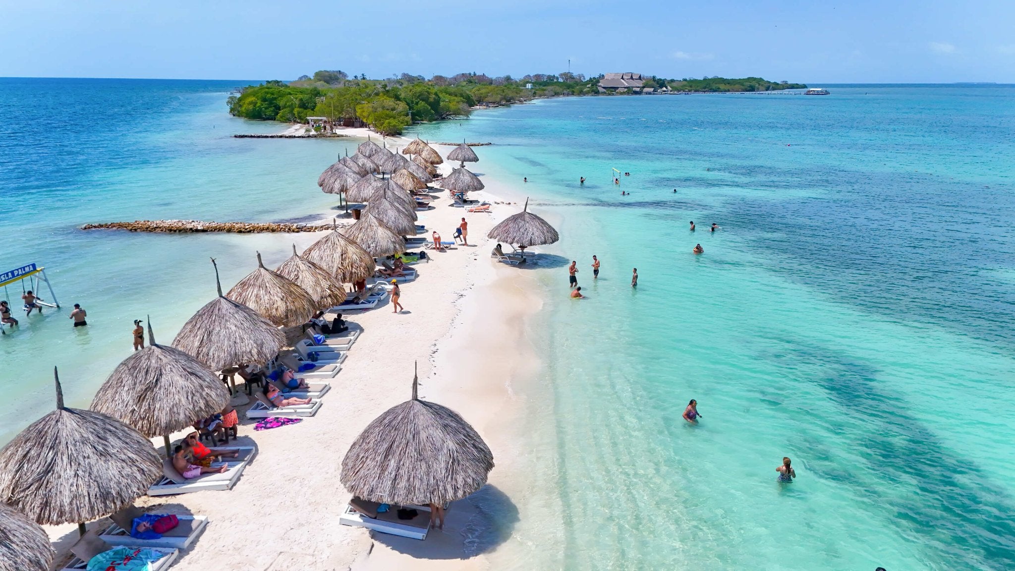 Isla Palma Day Trip from Cartagena |White Sand & Clear Caribbean Waters - Cartagena Day Tours