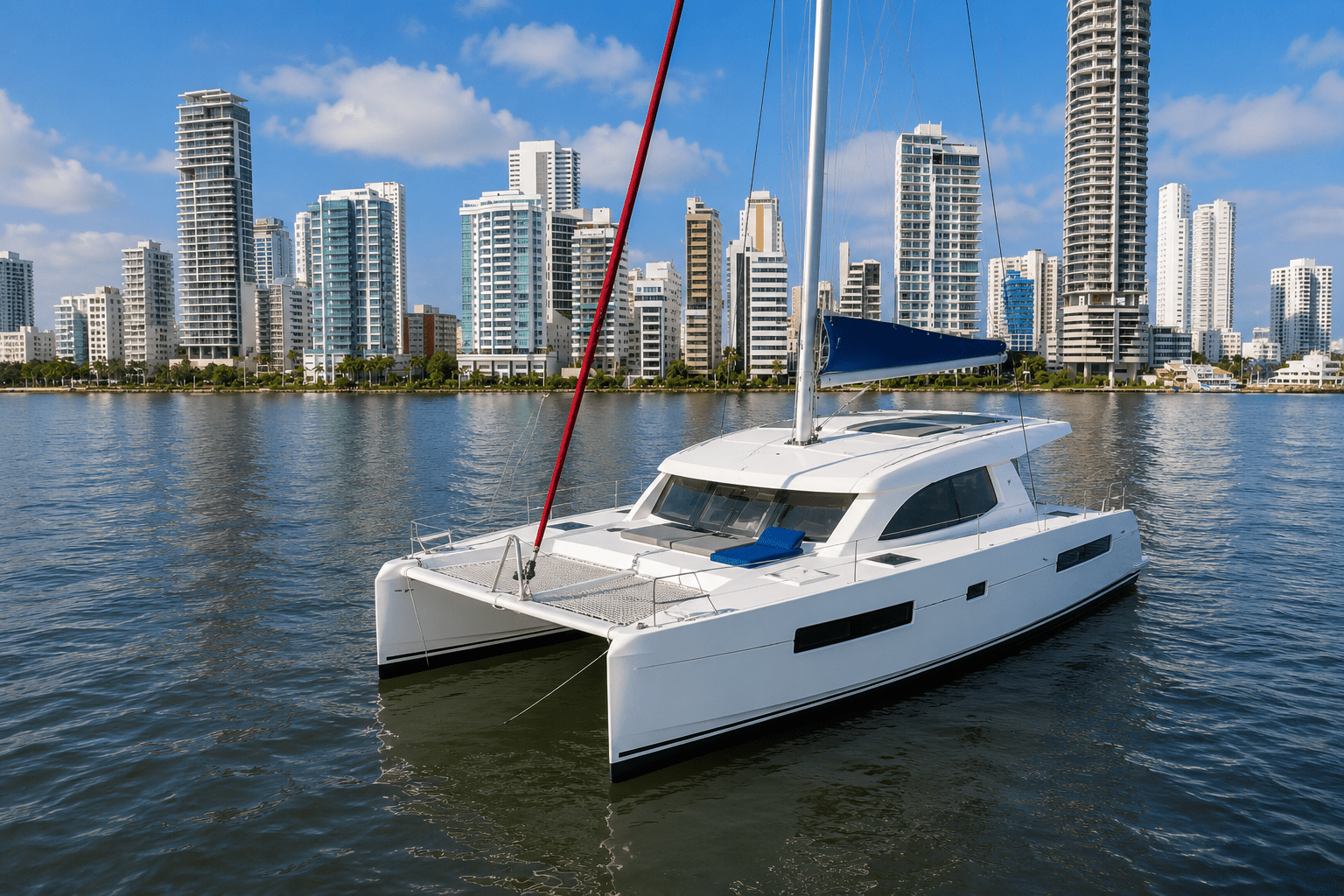 Libecciu Luxury Leopard 40 Catamaran Charter in Cartagena - Cartagena Day Tours
