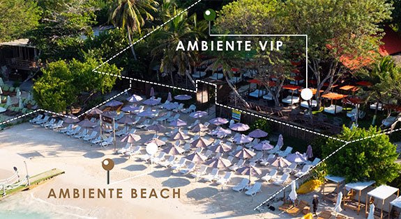 Luxury Beach Club – Premium Day Pass, Rosario Islands Cartagena - Cartagena Day Tours