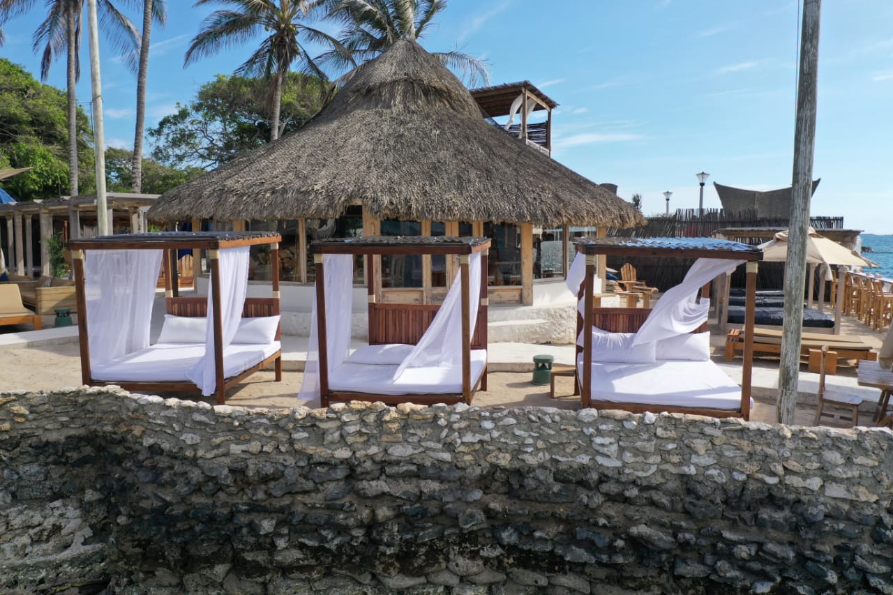 Mangata Ocean Club – Rosario Islands Beach Club Cartagena - Cartagena Day Tours