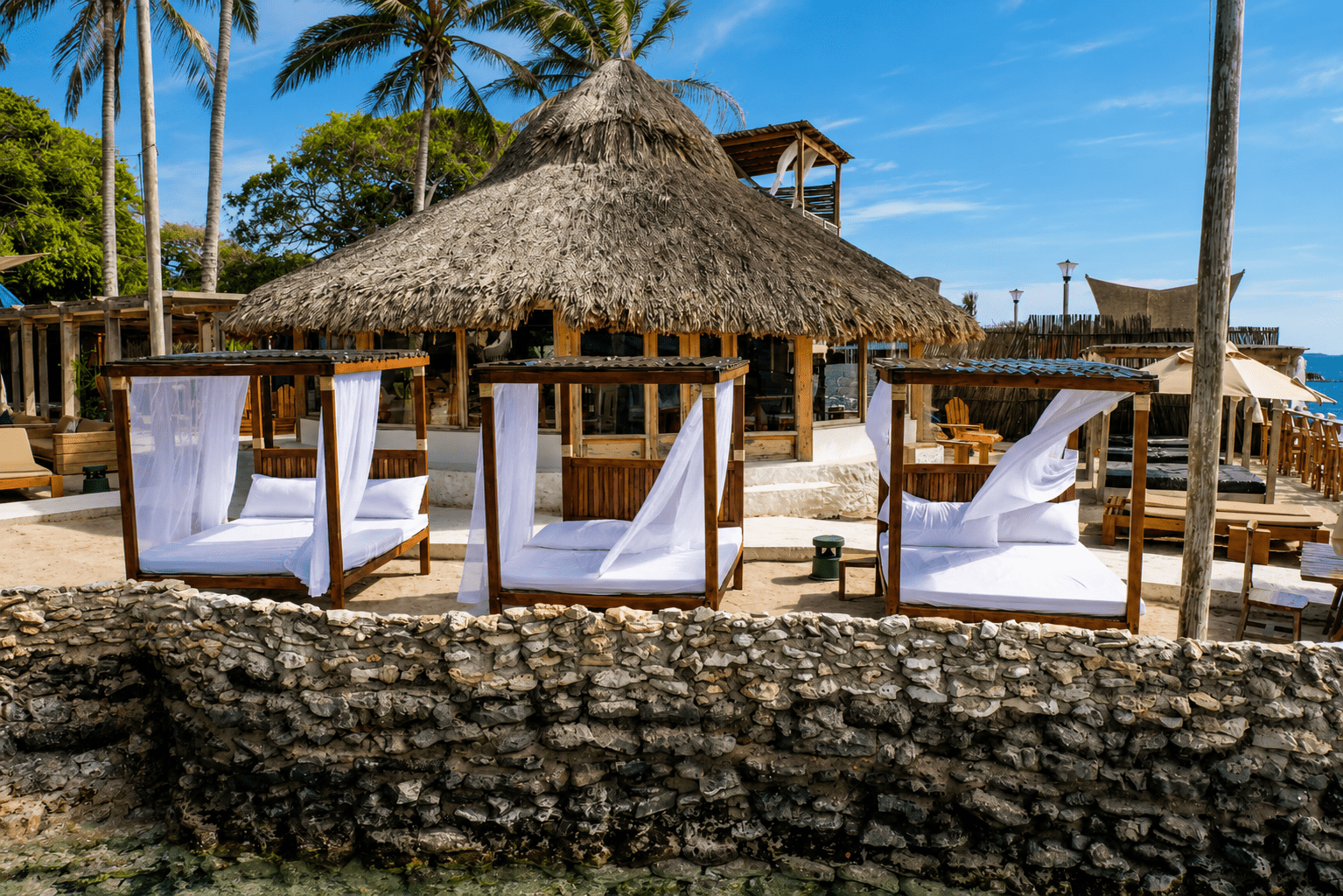 Mangata Ocean Club – Rosario Islands Beach Club Cartagena - Cartagena Day Tours