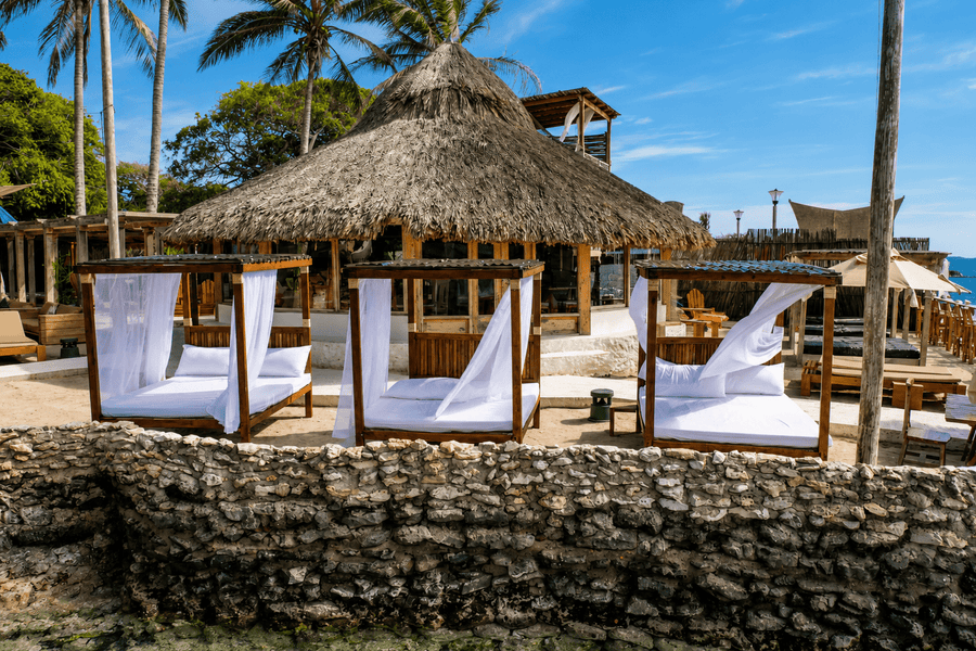 Mangata Ocean Club – Rosario Islands Beach Club Cartagena - Cartagena Day Tours