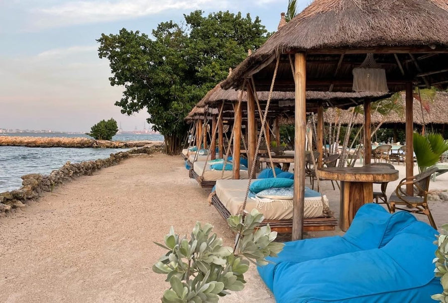 Namaste Holistic Beach Club – Wellness Day Pass, Tierra Bomba - Cartagena Day Tours