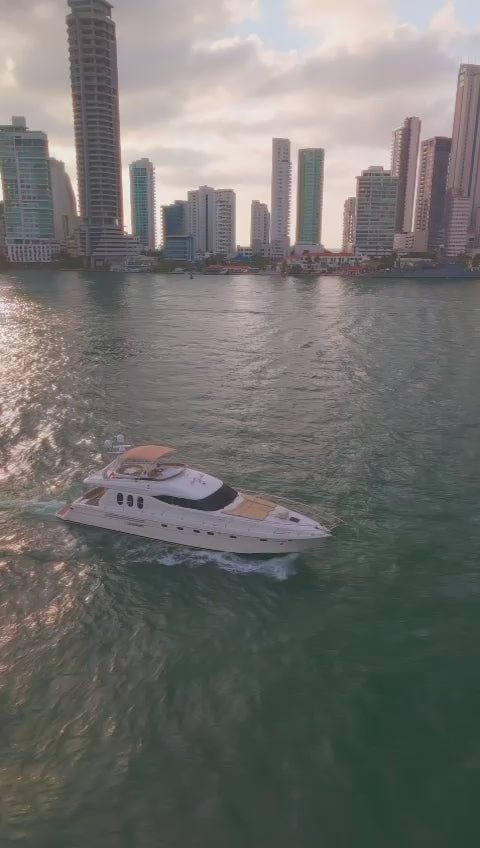 Il Perseverante 70FT Luxury Yacht Charter Cartagena