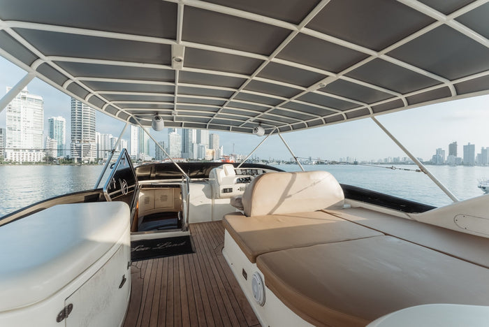 Sea Land · Azimut 70 Ft Yacht Charter in Cartagena - Cartagena Day Tours