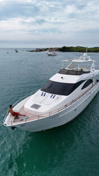Star Land · Azimut 70 Ft Yacht Charter in Cartagena - Cartagena Day Tours