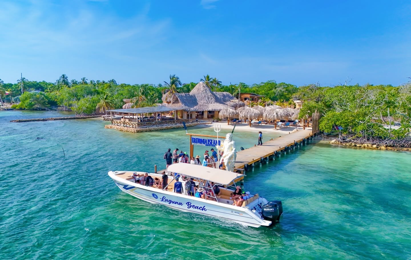 Tritonia Beach Club | Isla Tintipán Day Trip from Cartagena - Cartagena Day Tours